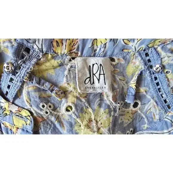 Anthropologie dRA Los Angeles Yara Eyelet Floral Dress - Picture 7 of 14